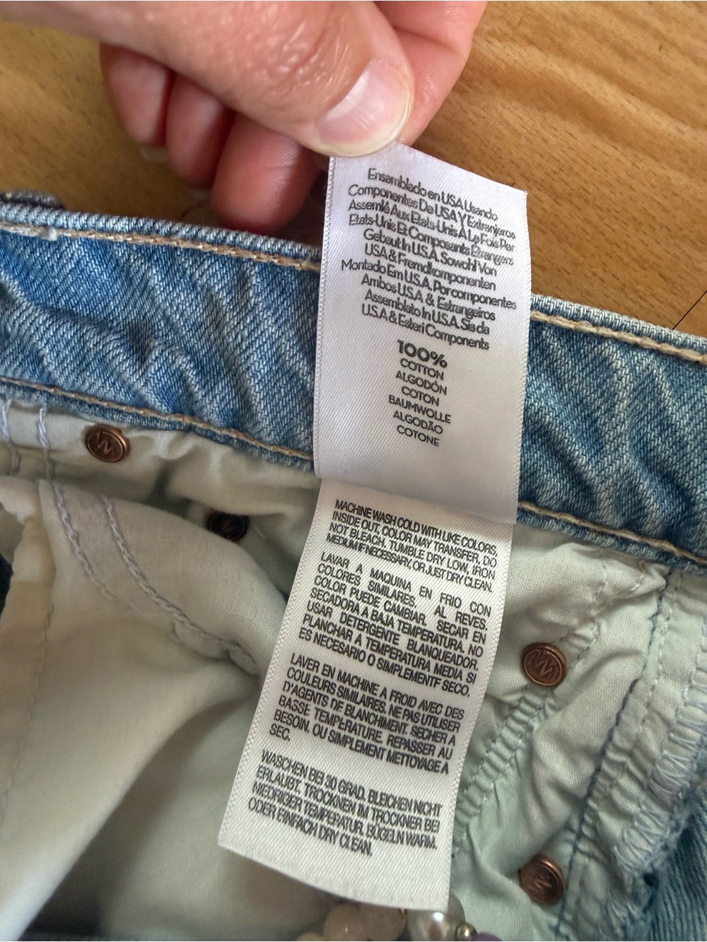 MOTHER SUPERIOR The Rambler Zip Ankle Fray Jeans in I’m with the Band - Sz 28 - Picture 8 of 11